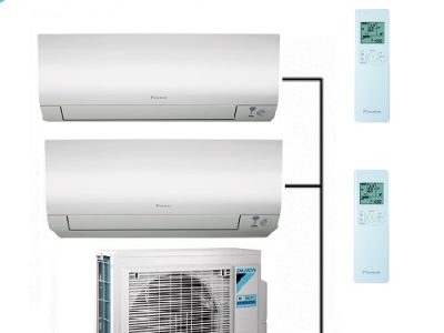 Impianto di condizionamento – Pompa di calore dual split Caldo Freddo